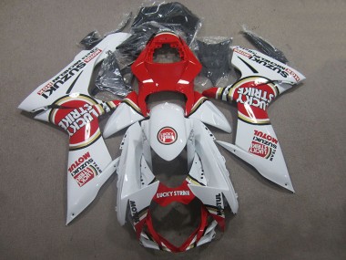 Bianco Lucky Strike Rosso Motul Carene GSXR 600 K11 2011-2024