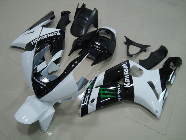Bianco Monster Kit Completo Carenatura ABS ZX6R 2003-2004 Bianco Monster Kit Completo Carenatura ABS ZX6R 2003-2004