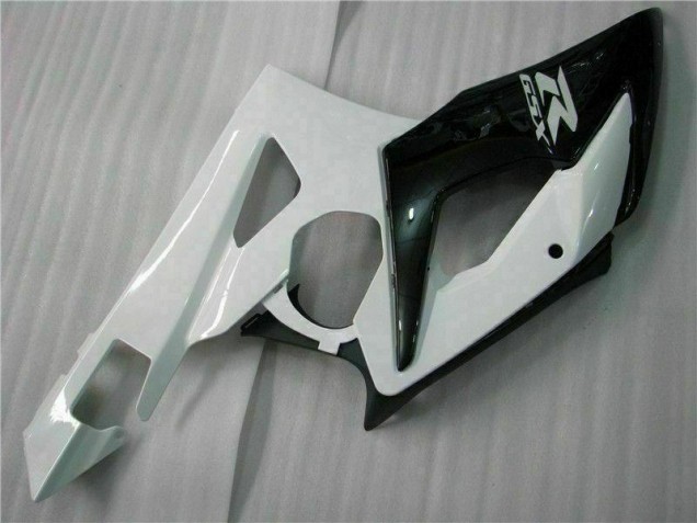 Bianco Nero ABS Kit Carenatura GSXR 1000 K5 2005-2006 Bianco Nero ABS Kit Carenatura GSXR 1000 K5 2005-2006