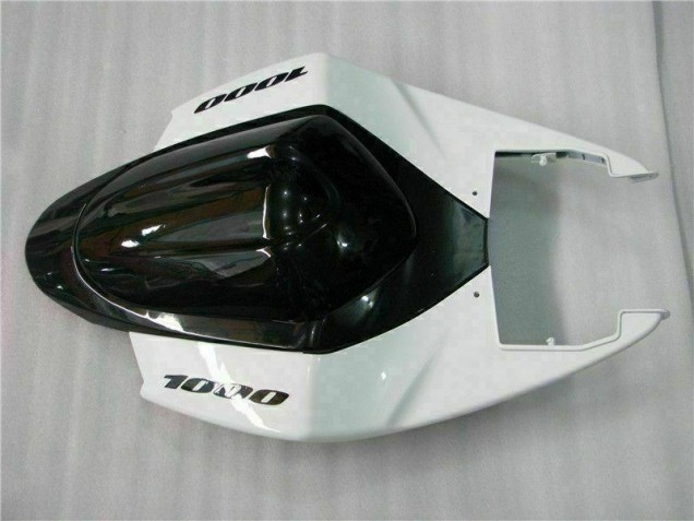 Bianco Nero ABS Kit Carenatura GSXR 1000 K5 2005-2006 Bianco Nero ABS Kit Carenatura GSXR 1000 K5 2005-2006