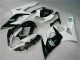 Bianco Nero ABS Kit Carenatura GSXR 1000 K5 2005-2006 Bianco Nero ABS Kit Carenatura GSXR 1000 K5 2005-2006