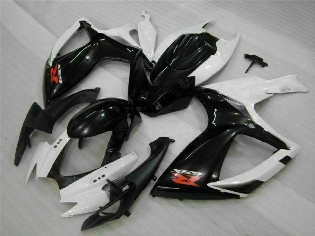 Bianco Nero ABS Kits Carena GSXR 600 / 750 K6 2006-2007 Bianco Nero ABS Kits Carena GSXR 600 / 750 K6 2006-2007