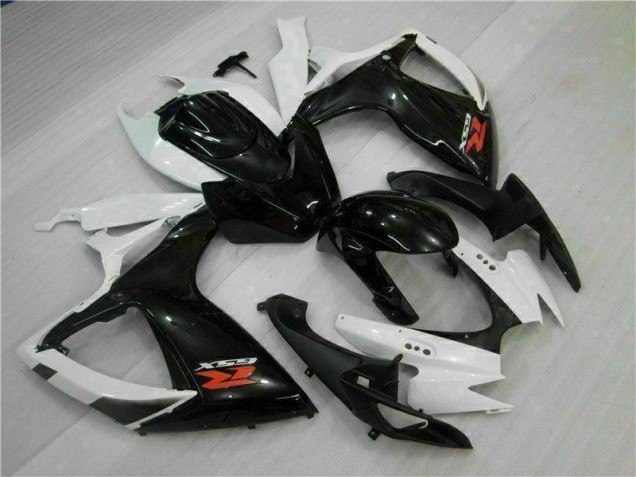 Bianco Nero ABS Kits Carena GSXR 600 / 750 K6 2006-2007 Bianco Nero ABS Kits Carena GSXR 600 / 750 K6 2006-2007