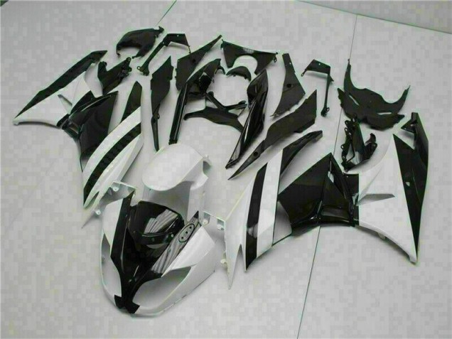 Bianco Nero ABS Kits Carena ZX6R 2009-2012 Bianco Nero ABS Kits Carena ZX6R 2009-2012