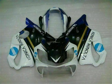 Bianco Nero ABS Kits Carenatura CBR 600 F4i 2004-2007