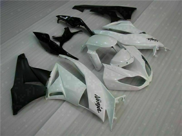 Bianco Nero ABS Kits Carenatura ZX6R 2009-2012 Bianco Nero ABS Kits Carenatura ZX6R 2009-2012