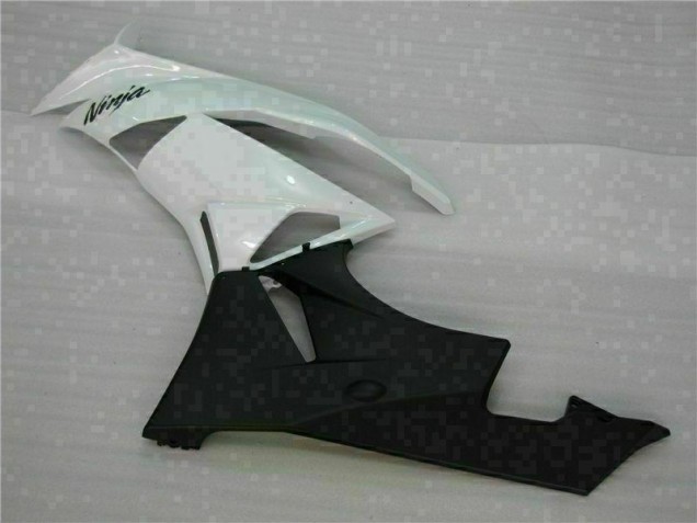 Bianco Nero ABS Kits Carenatura ZX6R 2009-2012 Bianco Nero ABS Kits Carenatura ZX6R 2009-2012