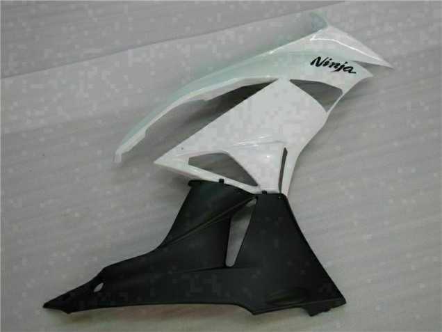 Bianco Nero ABS Kits Carenatura ZX6R 2009-2012 Bianco Nero ABS Kits Carenatura ZX6R 2009-2012