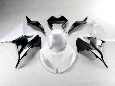 Bianco Nero ABS Plastica & Carene ZX6R 2013-2018