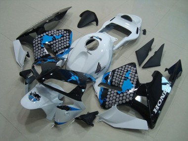 Bianco Nero Blu Kit Carena & Plastica CBR 600 RR 2003-2004