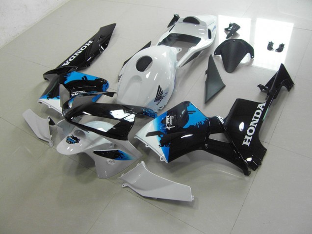 Bianco Nero Blu Kits Carene CBR 600 RR 2003-2004 Bianco Nero Blu Kits Carene CBR 600 RR 2003-2004
