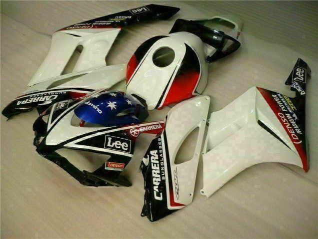 Bianco Nero Carena CBR 1000 RR 2004-2005 Bianco Nero Carena CBR 1000 RR 2004-2005