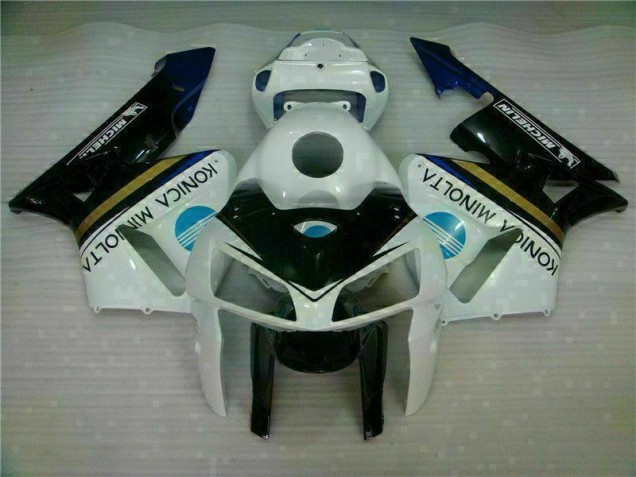 Bianco Nero Carene & Plastica CBR 600 RR 2005-2006 Bianco Nero Carene & Plastica CBR 600 RR 2005-2006