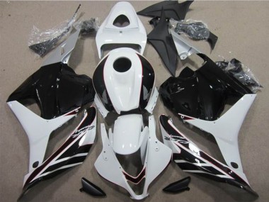 Bianco Nero Kit Carenatura Completa CBR 600 RR 2009-2012
