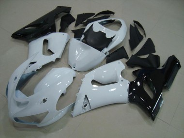 Bianco Nero Kit Carenatura Completa ZX6R 2005-2006