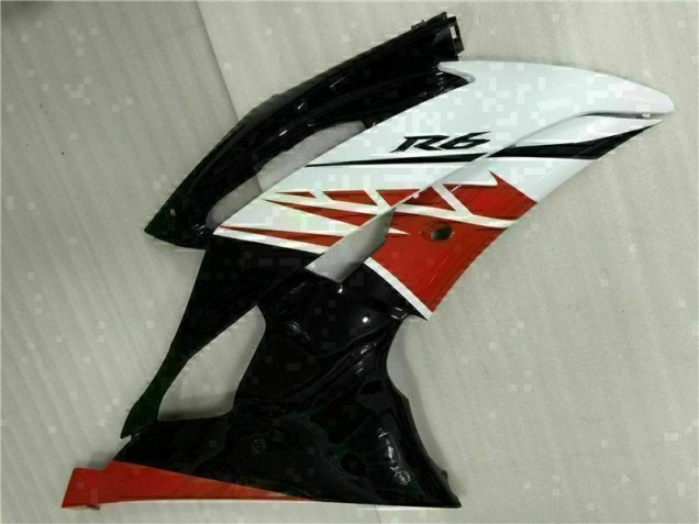 Bianco Nero Kit Carenatura Iniezione R6 2008-2016 Bianco Nero Kit Carenatura Iniezione R6 2008-2016