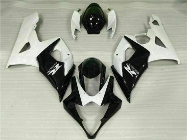 Bianco Nero Kit Completo Carenatura ABS GSXR 1000 K5 2005-2006