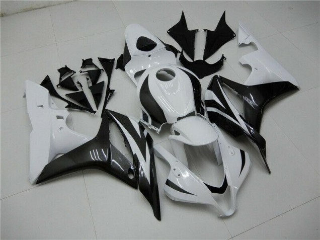 Bianco Nero Kits Carenatura Completa CBR 600 RR 2007-2008 Bianco Nero Kits Carenatura Completa CBR 600 RR 2007-2008