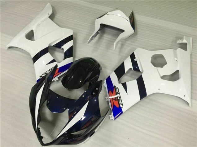Bianco Nero Kits Carenatura GSXR 1000 K3 2003-2004 Bianco Nero Kits Carenatura GSXR 1000 K3 2003-2004