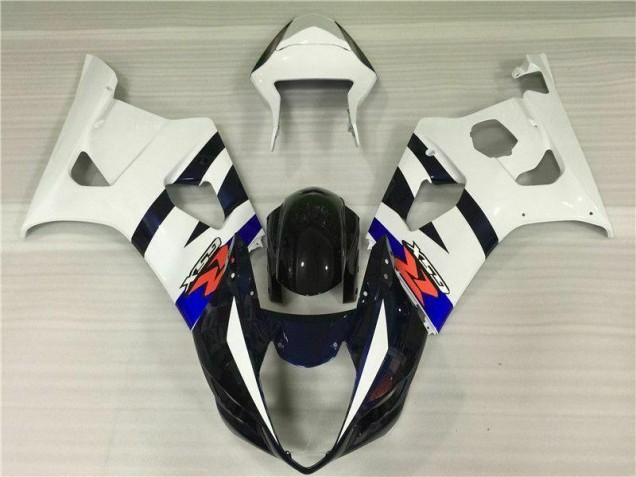 Bianco Nero Kits Carenatura GSXR 1000 K3 2003-2004 Bianco Nero Kits Carenatura GSXR 1000 K3 2003-2004