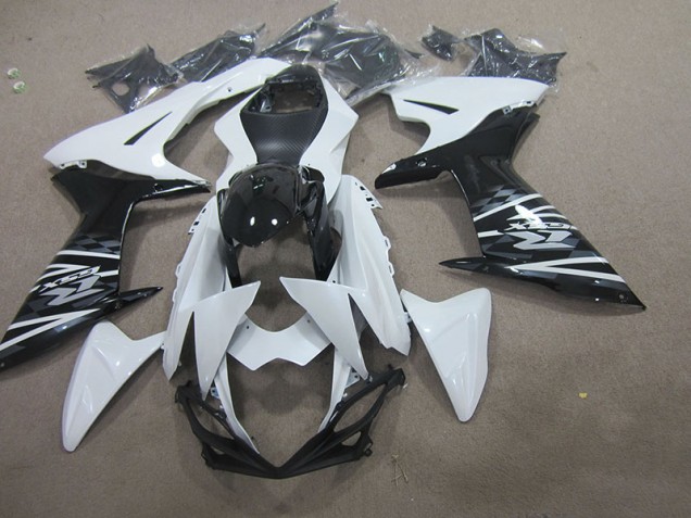 Bianco Nero Kits Carene Completa GSXR 750 K11 2011-2024 Bianco Nero Kits Carene Completa GSXR 750 K11 2011-2024