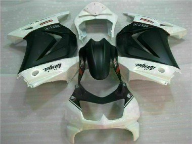 Bianco Nero Ninja 3M Carene EX250 2008-2012