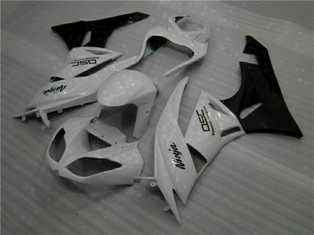 Bianco Nero Ninja Carene ZX6R 2009-2012 Bianco Nero Ninja Carene ZX6R 2009-2012