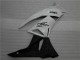 Bianco Nero Ninja Carene ZX6R 2009-2012 Bianco Nero Ninja Carene ZX6R 2009-2012