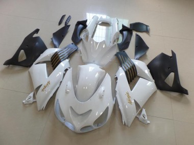 Bianco & Nero Opaco Carene ZX14R ZZR 1400 2006-2011