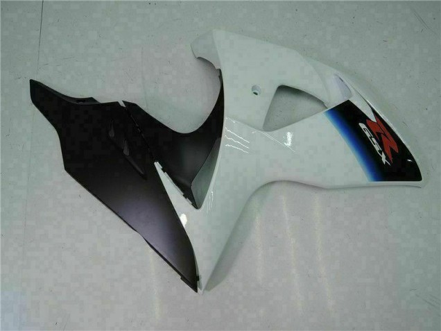 Bianco Nero Plastica GSXR 1000 K9 2009-2016 Bianco Nero Plastica GSXR 1000 K9 2009-2016