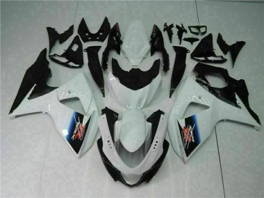 Bianco Nero Plastica GSXR 1000 K9 2009-2016