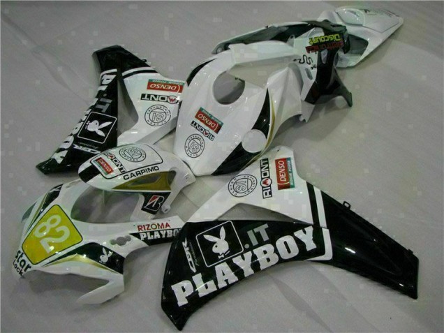 Bianco Nero Playboy ABS Kit Carenatura CBR 1000 RR 2008-2011 Bianco Nero Playboy ABS Kit Carenatura CBR 1000 RR 2008-2011