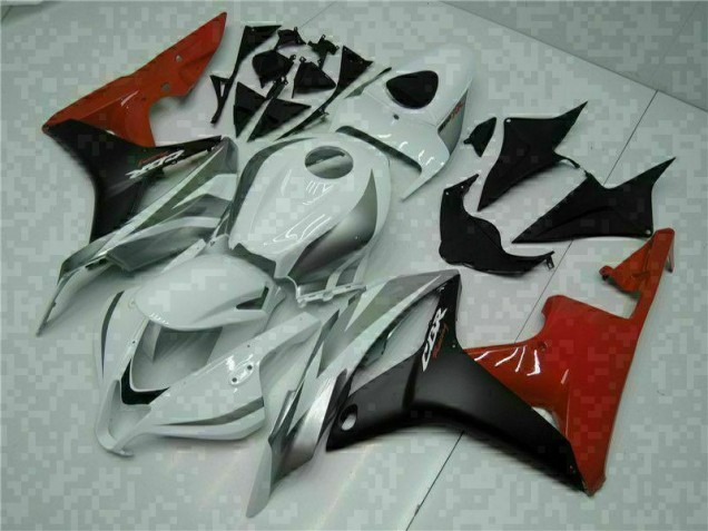 Bianco Nero Rosso ABS Plastica & Carena CBR 600 RR 2007-2008 Bianco Nero Rosso ABS Plastica & Carena CBR 600 RR 2007-2008