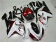 Bianco Nero Rosso Carene ZX6R 2007-2008 Bianco Nero Rosso Carene ZX6R 2007-2008