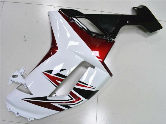 Bianco Nero Rosso Carene ZX6R 2007-2008 Bianco Nero Rosso Carene ZX6R 2007-2008