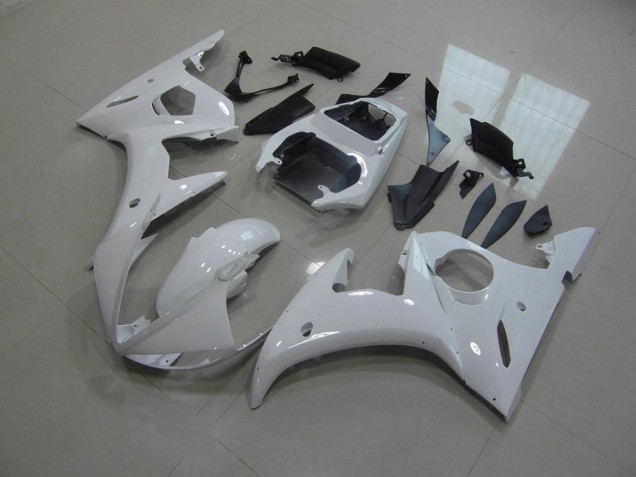 Bianco Nessuna Decalcomania Carene R6 2003-2005 Bianco Nessuna Decalcomania Carene R6 2003-2005