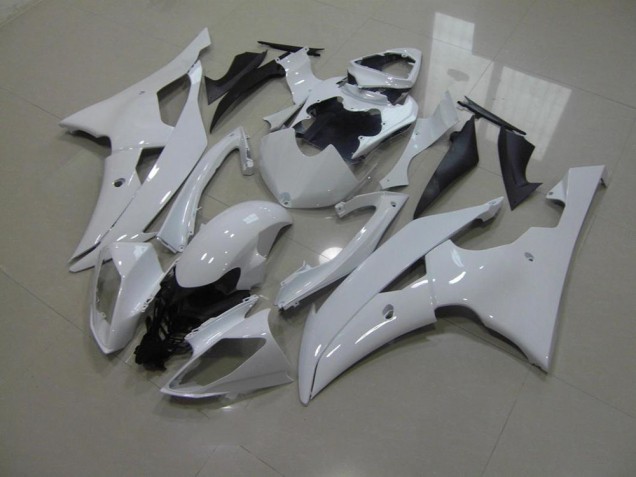 Bianco Perla Nessuna Decalcomania Carene R6 2008-2016 Bianco Perla Nessuna Decalcomania Carene R6 2008-2016