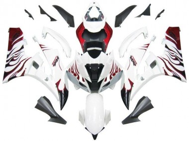 Bianco Rosso Fiamma Carene R6 2006-2007