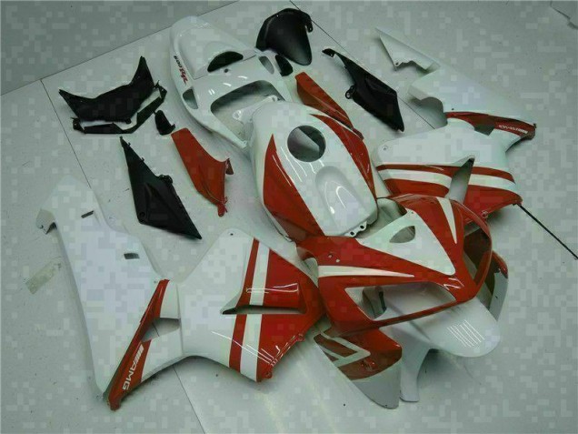 Bianco Rosso Kit Carene CBR 600 RR 2005-2006 Bianco Rosso Kit Carene CBR 600 RR 2005-2006