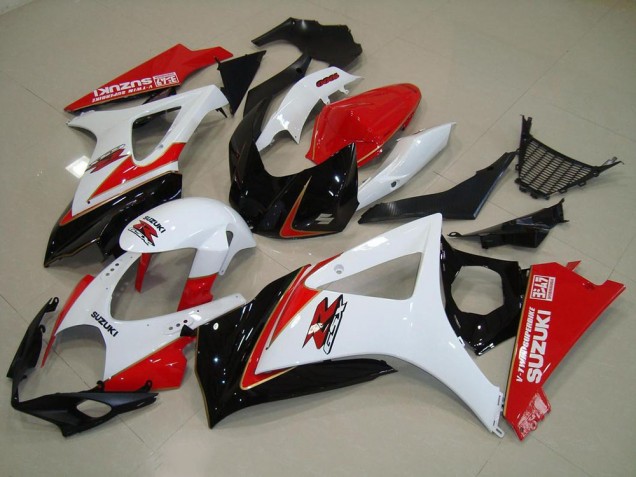 Bianco Rosso Nero Carene GSXR 1000 K7 2007-2008 Bianco Rosso Nero Carene GSXR 1000 K7 2007-2008