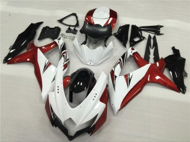Bianco Rosso Nero Carene GSXR 600 / 750 K8 2008-2010