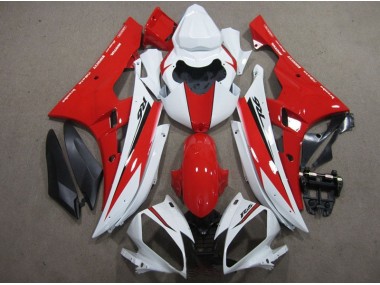 Bianco Rosso Nero Decal Carene R6 2006-2007