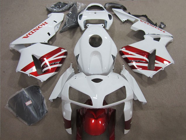 Bianco Rosso Nero Kits Carenatura Completa CBR 1000 RR 2004-2005 Bianco Rosso Nero Kits Carenatura Completa CBR 1000 RR 2004-2005