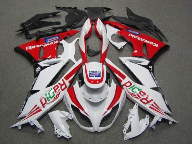 Bianco Rosso Rapid Carene ZX6R 2009-2012