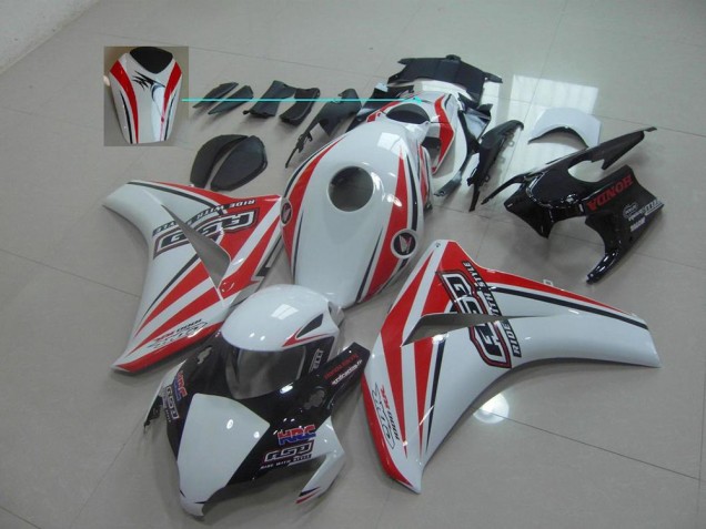 Bianco Rosso Rsd Carene CBR 1000 RR 2008-2011 Bianco Rosso Rsd Carene CBR 1000 RR 2008-2011