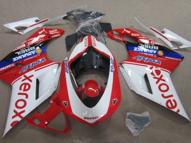 Bianco Rosso Xerox Carene Ducati 1098 2007-2014