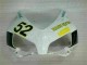 Bianco Verde Hannspree 52 Carene & Plastica CBR 1000 RR 2004-2005 Bianco Verde Hannspree 52 Carene & Plastica CBR 1000 RR 2004-2005