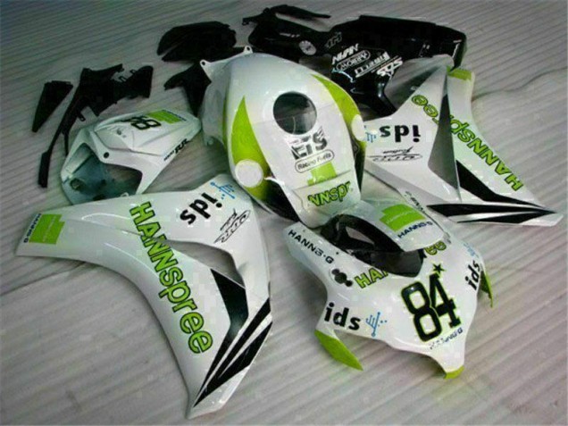 Bianco Verde Hannspree 84 Carene CBR 1000 RR 2008-2011 Bianco Verde Hannspree 84 Carene CBR 1000 RR 2008-2011