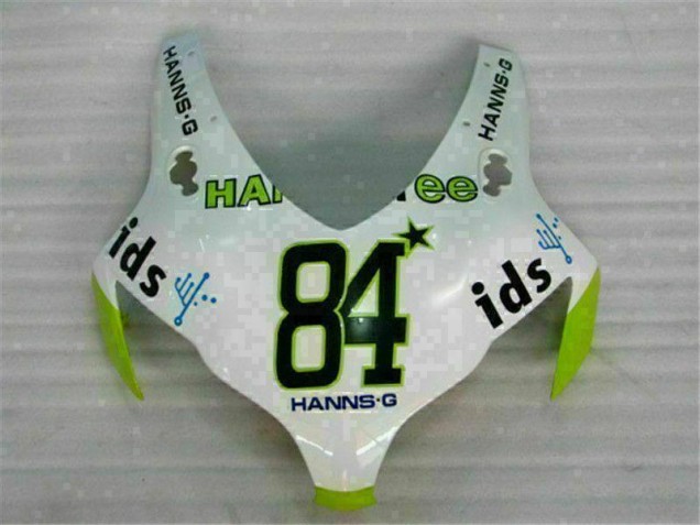Bianco Verde Hannspree 84 Carene CBR 1000 RR 2008-2011 Bianco Verde Hannspree 84 Carene CBR 1000 RR 2008-2011