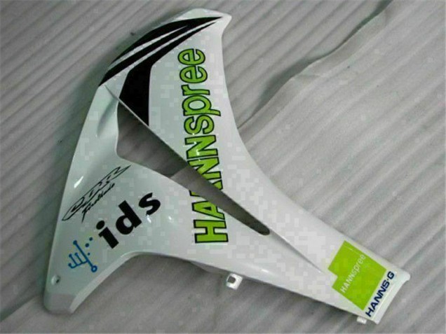 Bianco Verde Hannspree 84 Carene CBR 1000 RR 2008-2011 Bianco Verde Hannspree 84 Carene CBR 1000 RR 2008-2011